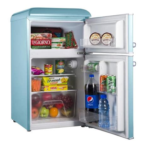 of total capacity and four glass shelves to maximize your storage space. . Lowes miniature refrigerators